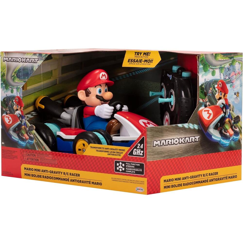 Mario Kart Mario Anti-Gravity Mini RC Racer 2.4GHz Remote Control - Picture 2 of 4